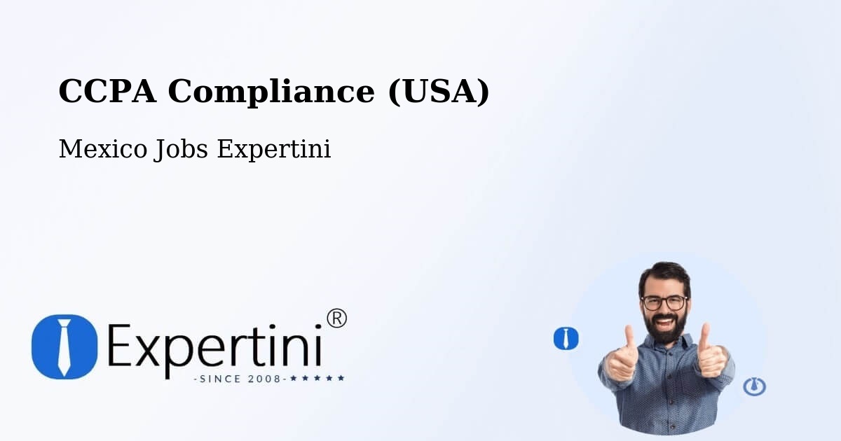 CCPA Privacy Rights & Compliance Notice – Cuetzala Del Progreso - Mexico Jobs Expertini